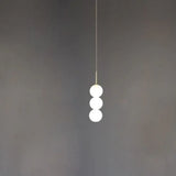 Lampadario a sospensione Bianco Sfere Moderne - clowasit.com