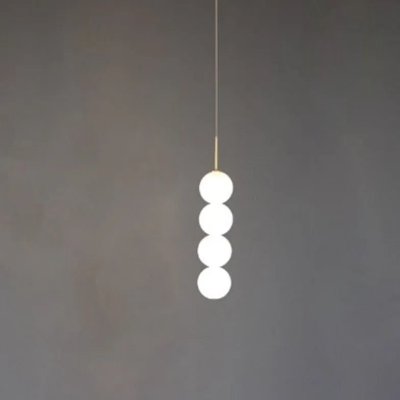 Lampadario a sospensione Bianco Sfere Moderne - clowasit.com