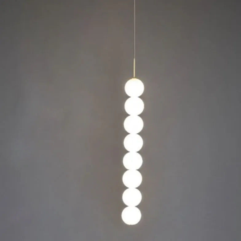 Lampadario a sospensione Bianco Sfere Moderne - clowasit.com