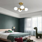 Lampadari a sfera bianchi design elegante - clowasit.com