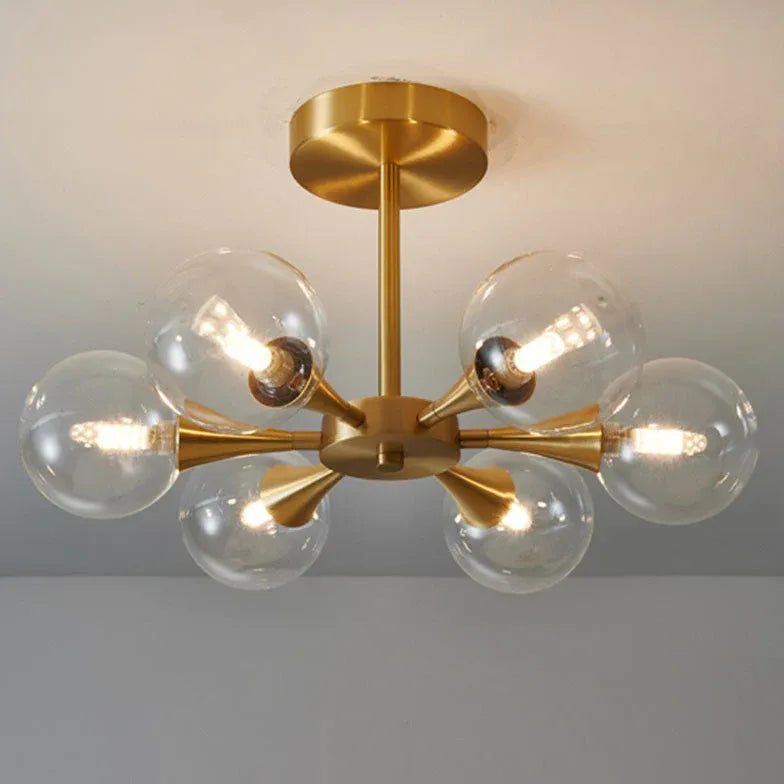 Lampadari a sfera bianchi design elegante - clowasit.com