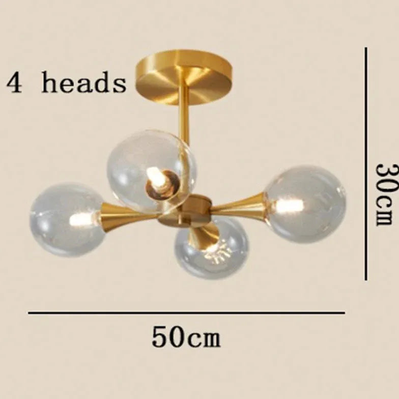 Lampadari a sfera bianchi design elegante - clowasit.com