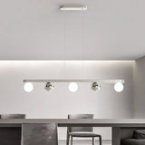 Lampadari cucina classici in argento lineare - clowasit.com