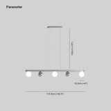 Lampadari cucina classici in argento lineare - clowasit.com