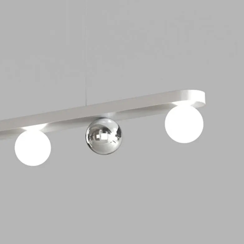 Lampadari cucina classici in argento lineare - clowasit.com