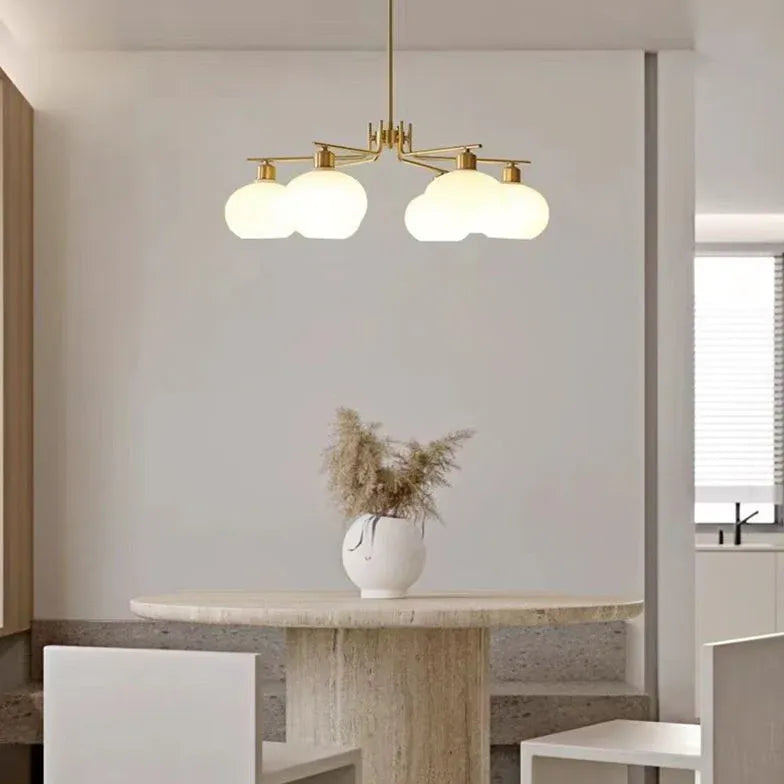 Lampadari per saloni classici in vetro multibraccio - clowasit.com