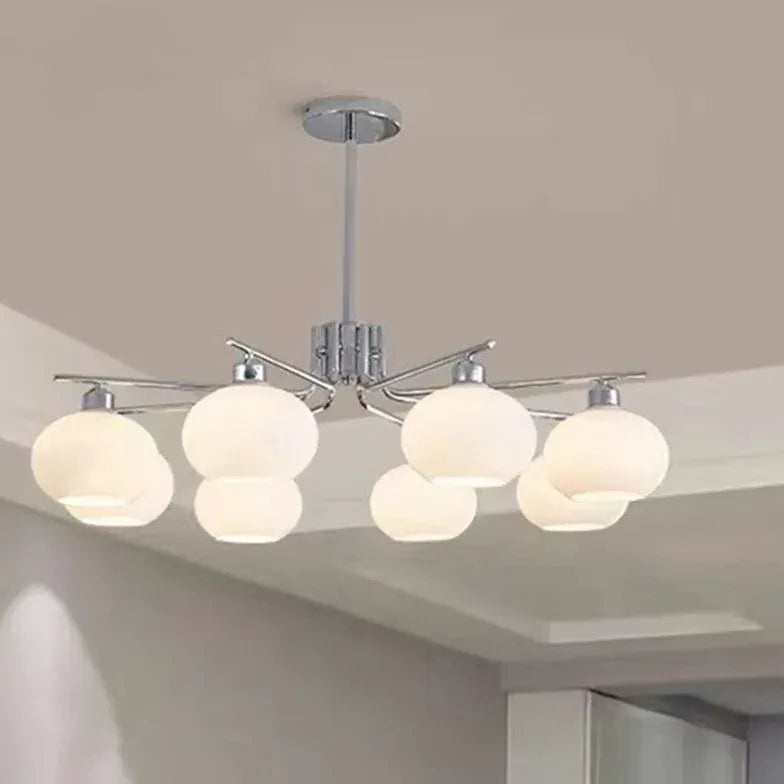 Lampadari per saloni classici in vetro multibraccio - clowasit.com