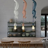 Lampadari in resina design creativo con scoiattolo - clowasit.com