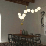 Lampadario a sfera moderno con multipli acrilici - clowasit.com