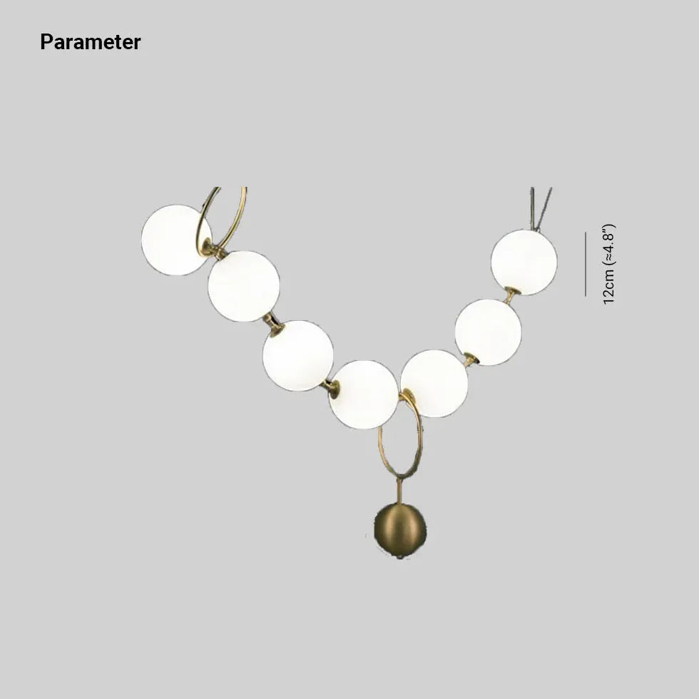 Lampadario a sfera moderno con multipli acrilici - clowasit.com