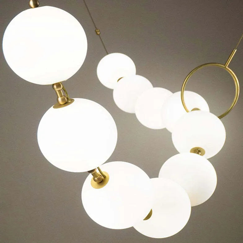 Lampadario a sfera moderno con multipli acrilici - clowasit.com