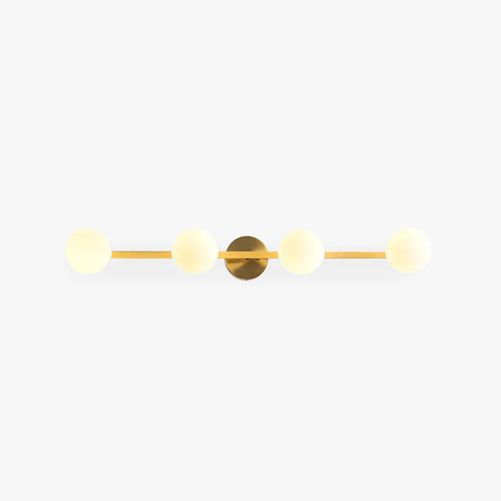 Applique da parete molta luce oro elegante - clowasit.com