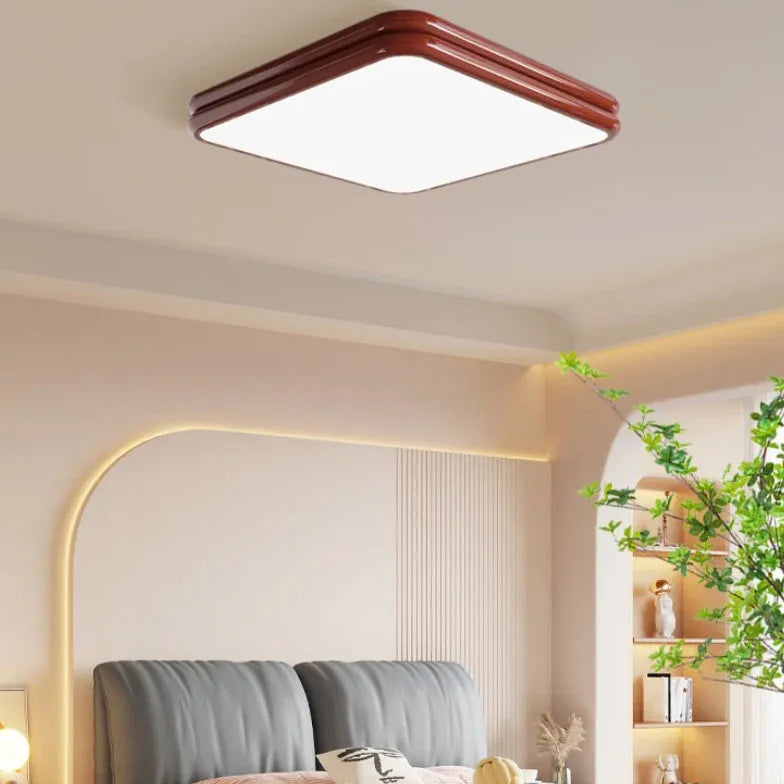 Plafoniera rettangolare led design semplice in acrilico - clowasit.com