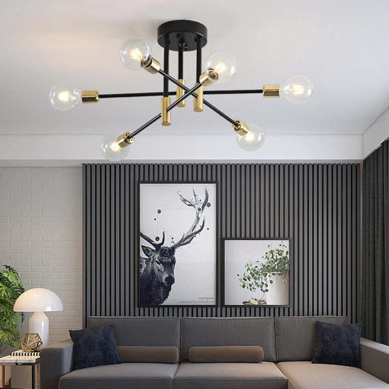 Lampadario a sospensione moderno a più bracci - clowasit.com