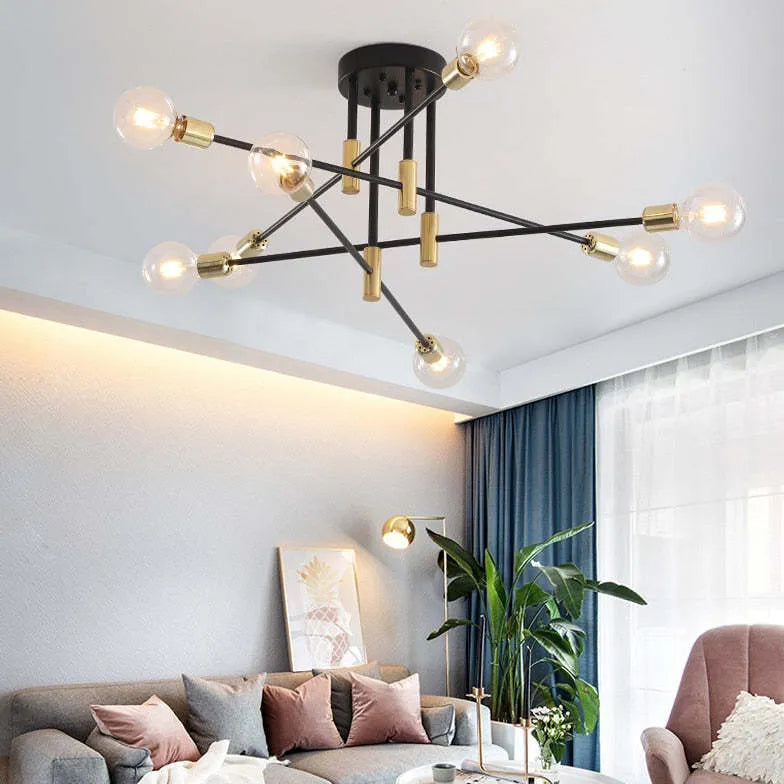 Lampadario a sospensione moderno a più bracci - clowasit.com