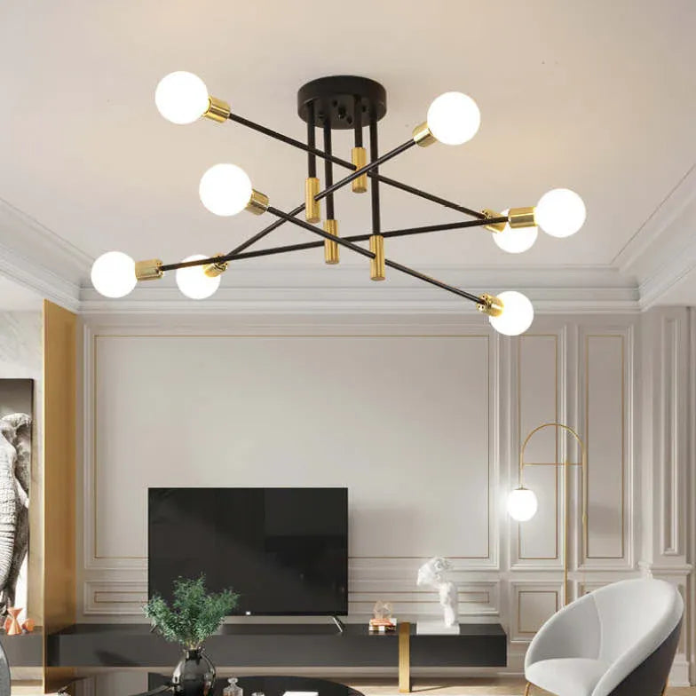 Lampadario a sospensione moderno a più bracci - clowasit.com