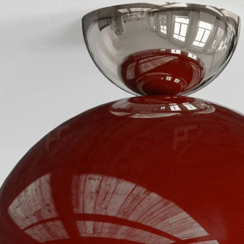Plafoniera Eglo Luce Rossa Corridoio Semisfera Lampada - clowasit.com