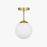 Lampadario a sospensione sfere vetro bianco minimalista - clowasit.com