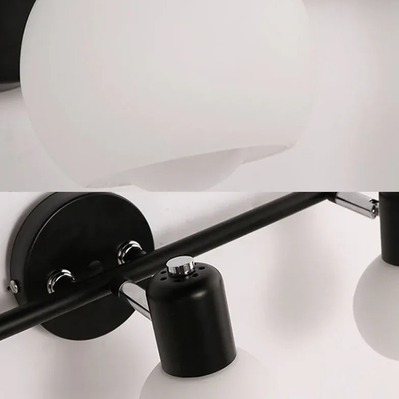 Faretti Tesate Bianco Vetro Rotondo Semplice - clowasit.com