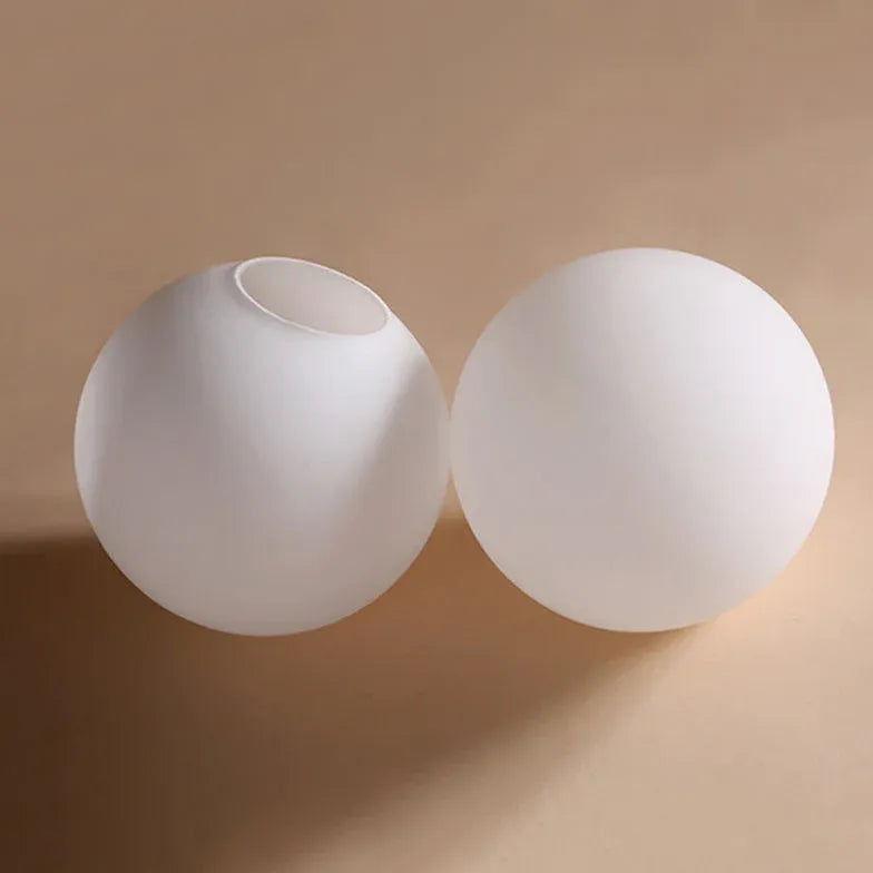 Lampadario a sfera bianco per camera moderna - clowasit.com