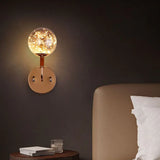Applique con paralume in vetro Luce elegante - clowasit.com