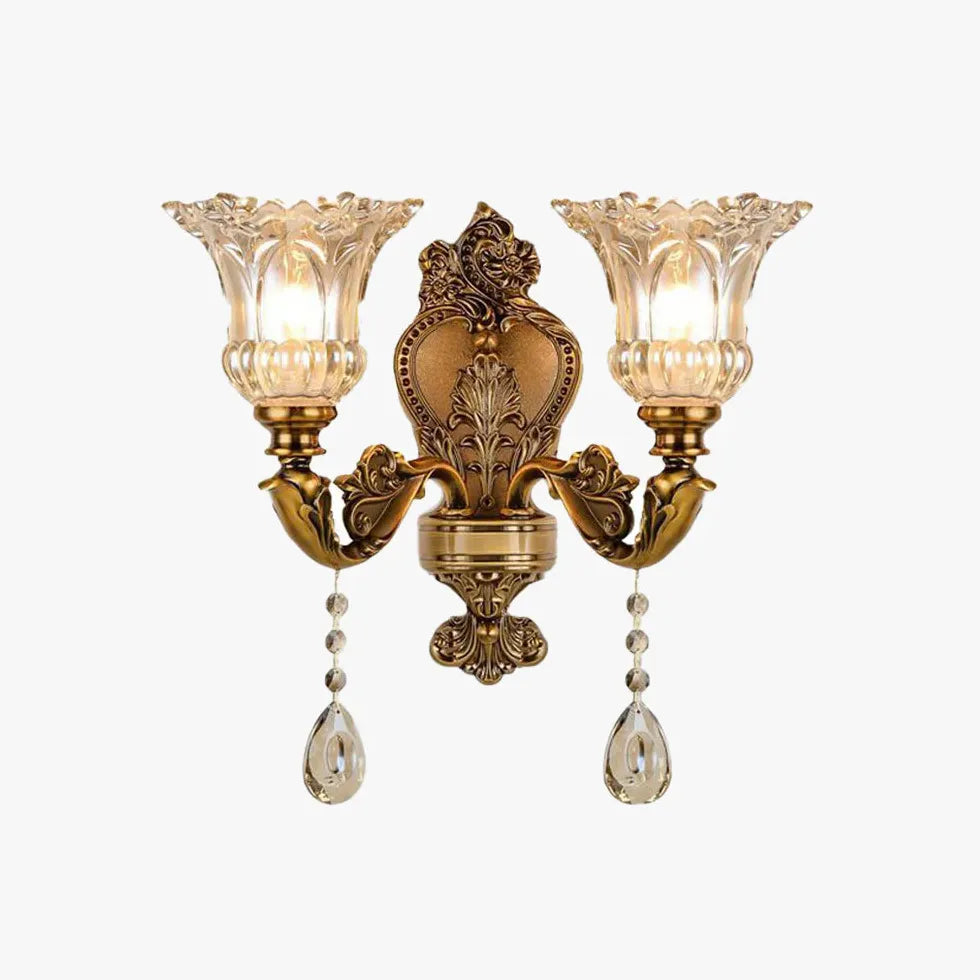 Applique eleganti da parete in ottone - clowasit.com