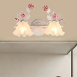 Applique da parete bagno moderno con rose - clowasit.com