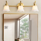 Applique da parete oro per bagno fiorito - clowasit.com