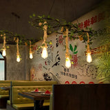 Lampadario Industriale Ferro Battuto Design Corda - clowasit.com