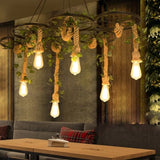 Lampadario Industriale Ferro Battuto Design Corda - clowasit.com