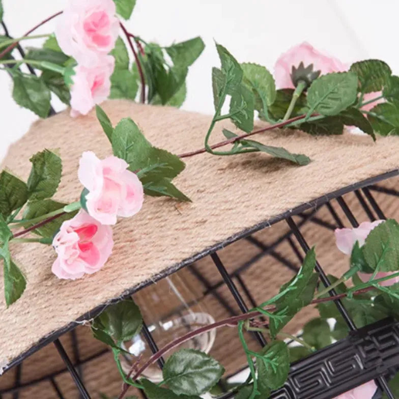 Lampadario Grande Vintage con Fiori Eleganti - clowasit.com
