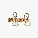 Lampade da specchio dorate per il bagno - clowasit.com