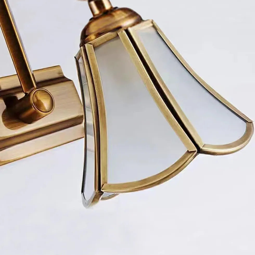 Lampade da specchio dorate per il bagno - clowasit.com