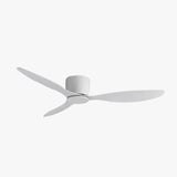 Ventilatori a lampadario elegante con pale bianche - clowasit.com