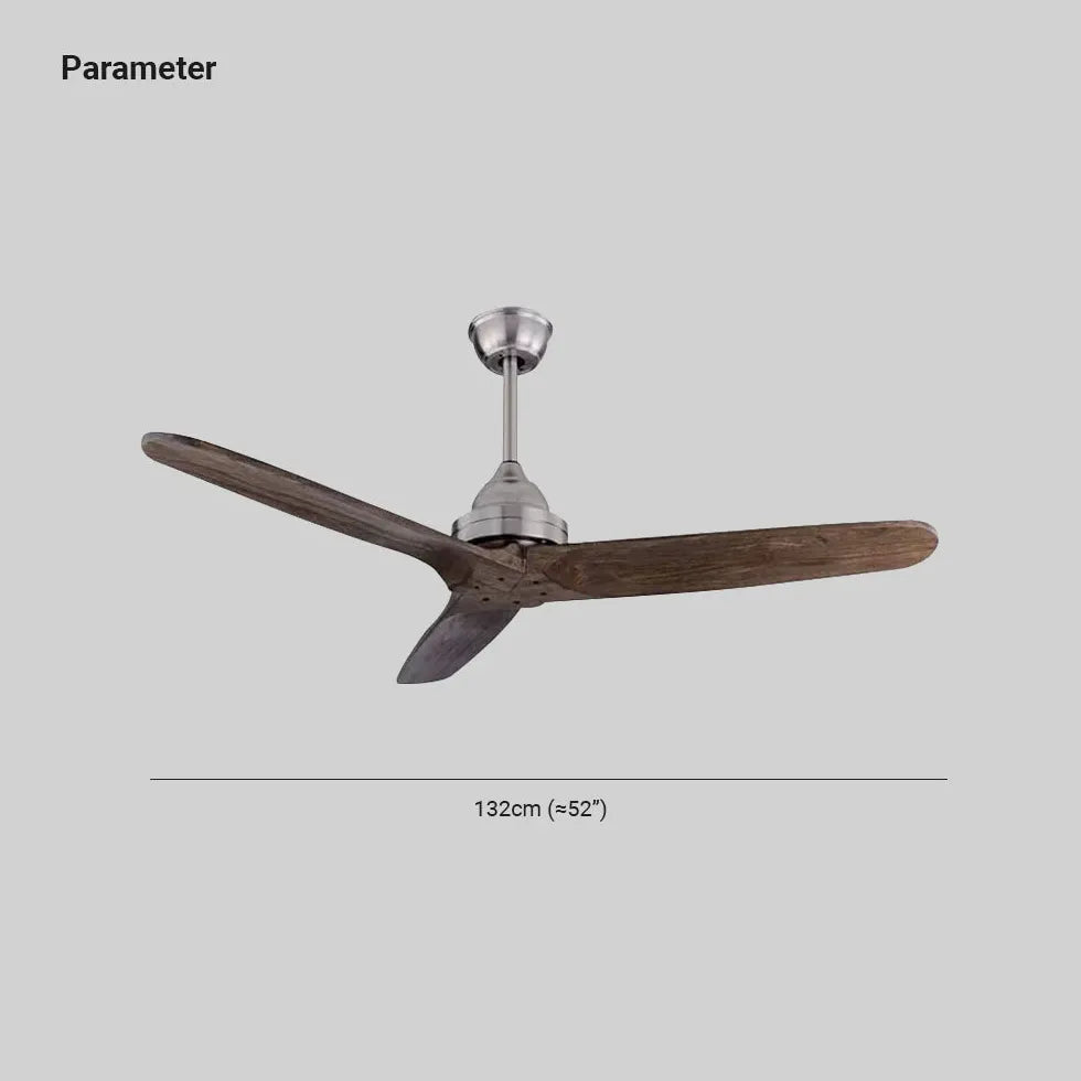 Ventilatore a soffitto lampadario Legno tre foglie - clowasit.com