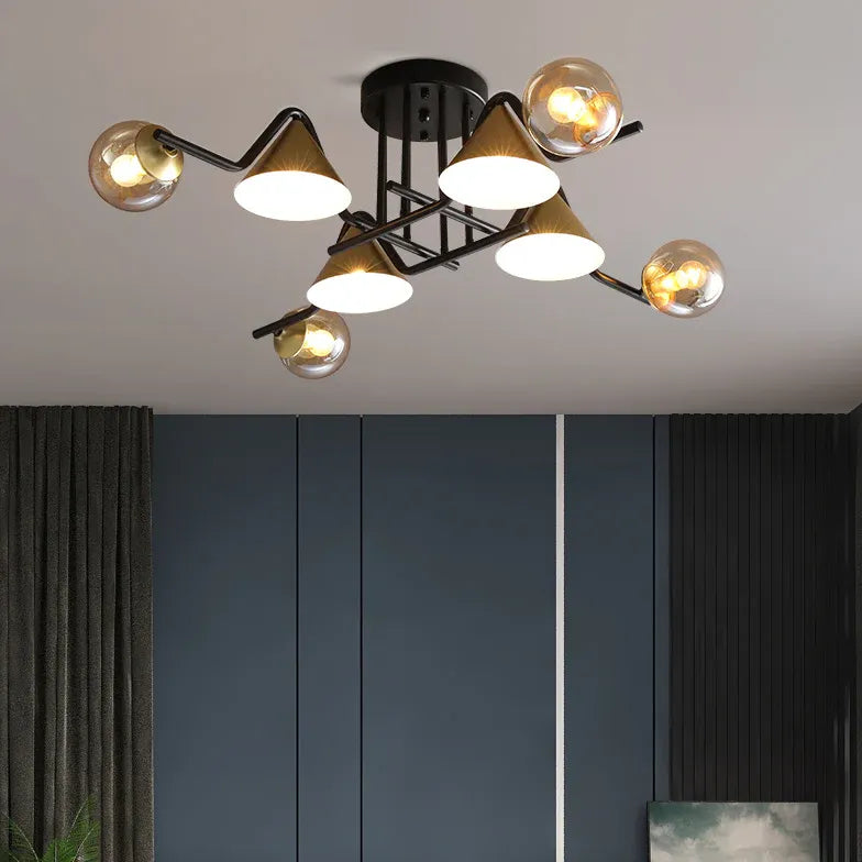 Lampadari moderni di grandi dimensioni Design geometrico - clowasit.com