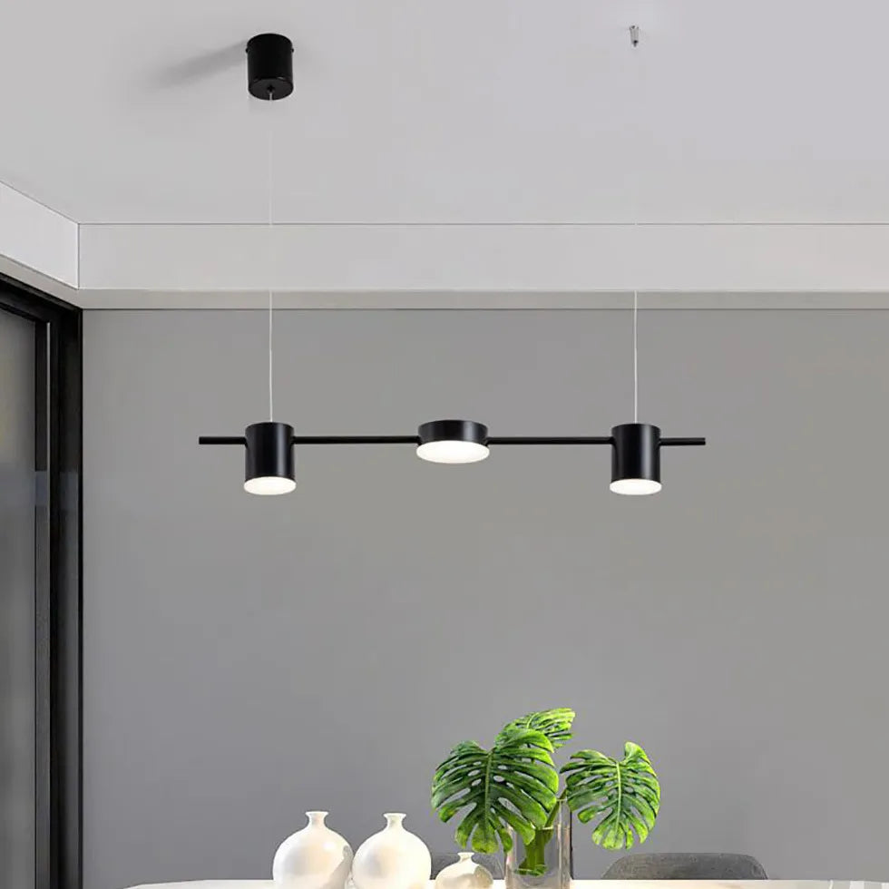 Lampadario Led Lineare per Ristorante Elegante - clowasit.com