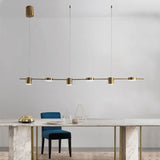 Lampadario Led Lineare per Ristorante Elegante - clowasit.com