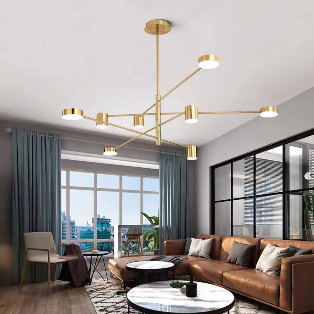 Lampadari da camera moderni LED design irregolare - clowasit.com