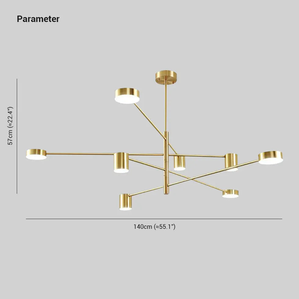 Lampadari da camera moderni LED design irregolare - clowasit.com