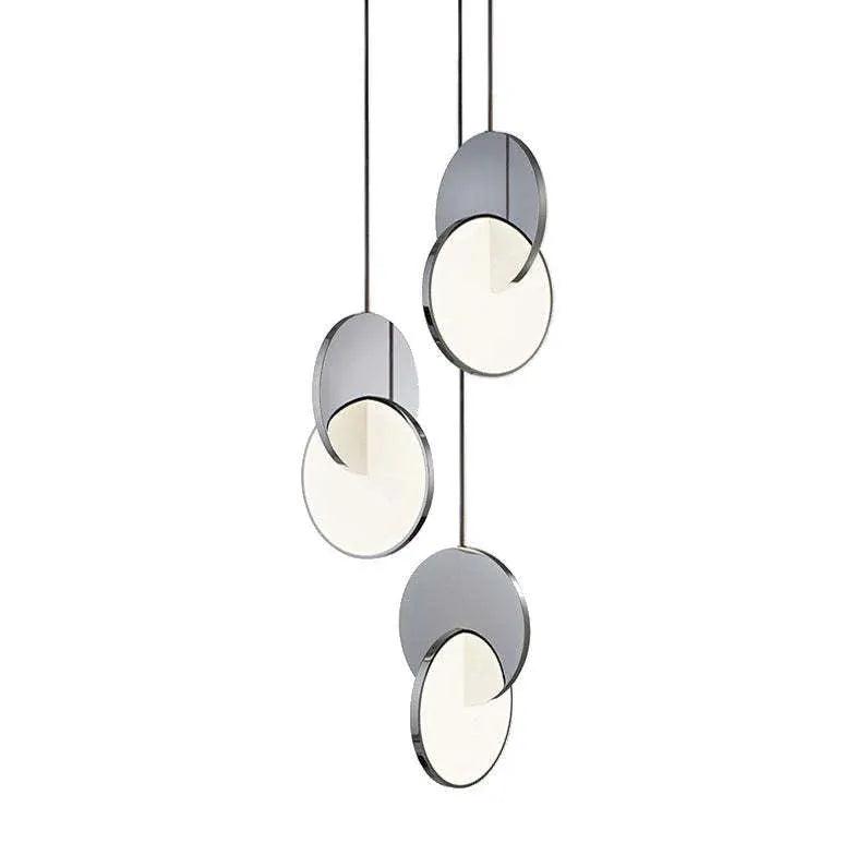 Lampadario geometrico e design moderno incrociato - clowasit.com