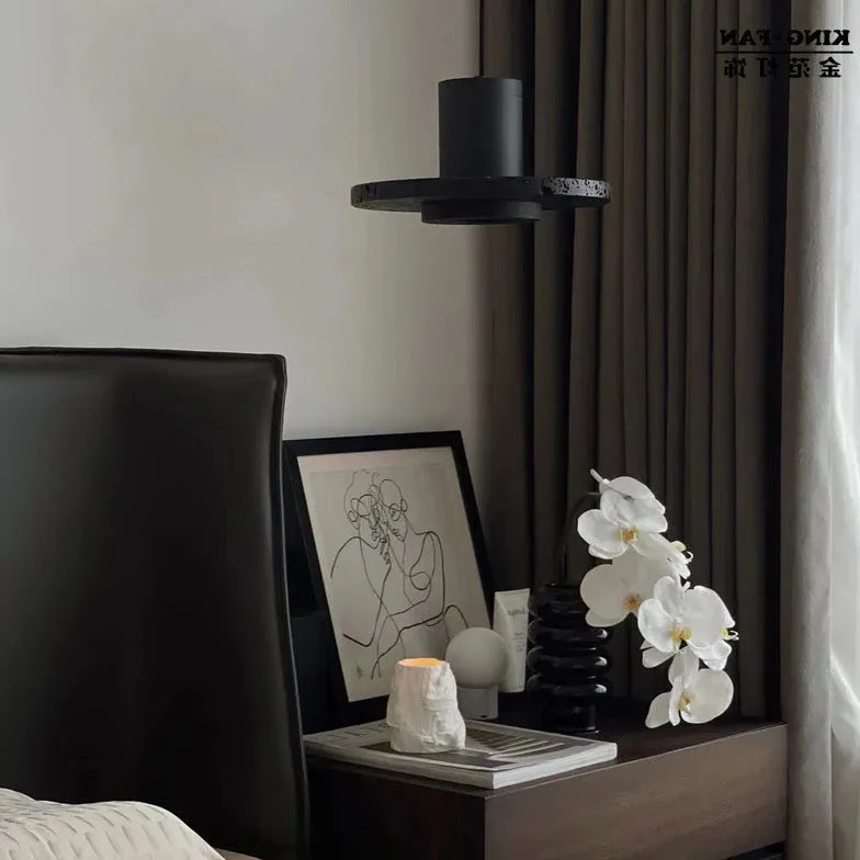 Lampade sospese per camera da letto nere - clowasit.com
