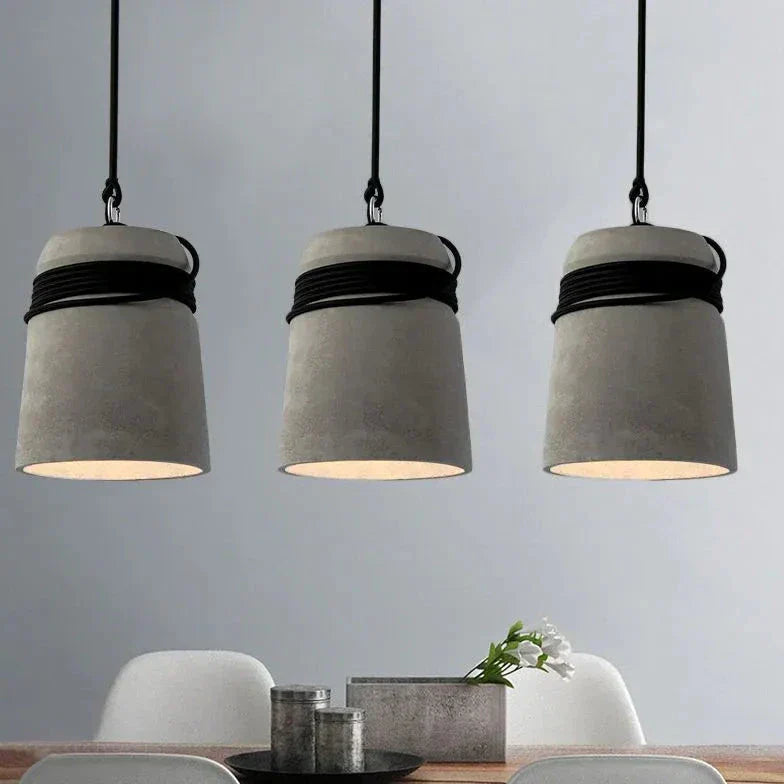 Lampadari in Cemento nell'Industria delle Corde - clowasit.com