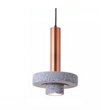 Lampadario a cilindro Design metallico moderno - clowasit.com