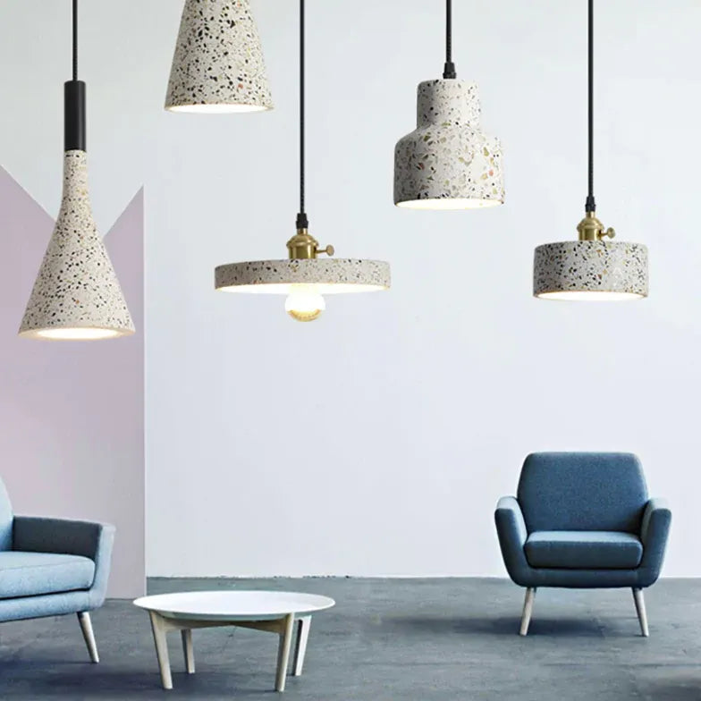 Lampadario Led Vintage In Stile Terrazzo - clowasit.com
